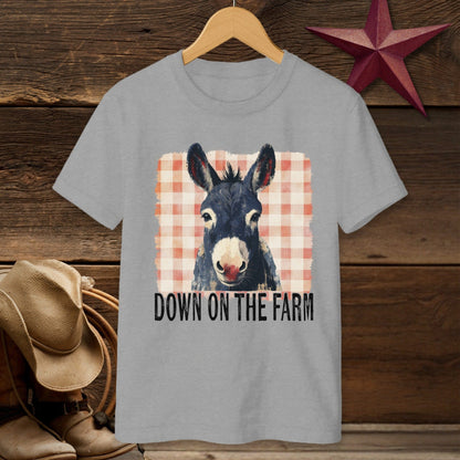 On The Farm Mule T-Shirt (Youth)