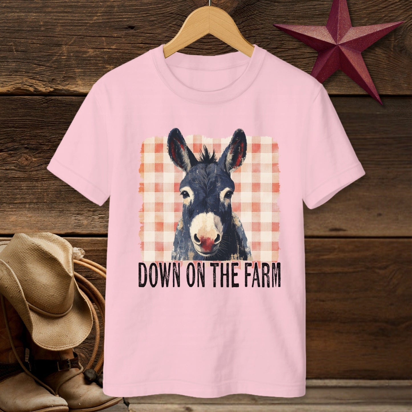 On The Farm Mule T-Shirt (Youth)