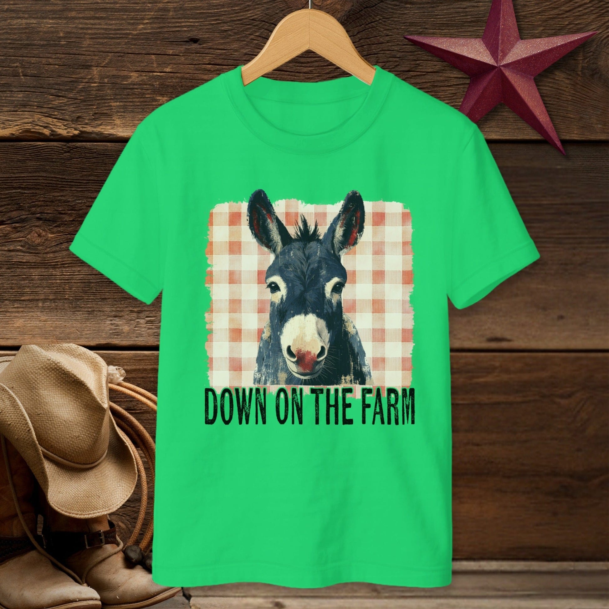On The Farm Mule T-Shirt (Youth)