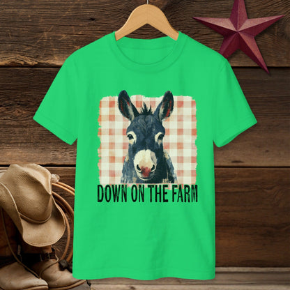 On The Farm Mule T-Shirt (Youth)