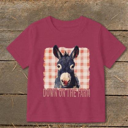 On The Farm Mule Toddler Tee