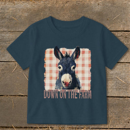On The Farm Mule Toddler Tee