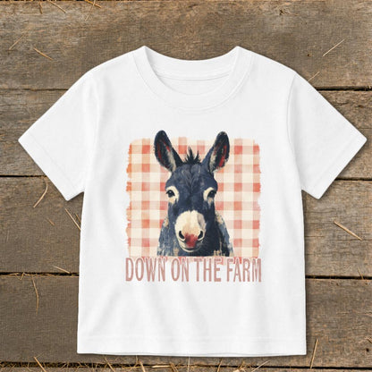 On The Farm Mule Toddler Tee