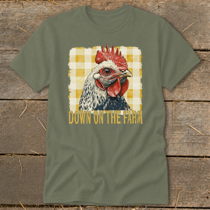 On the Farm Chicken Classic Tee