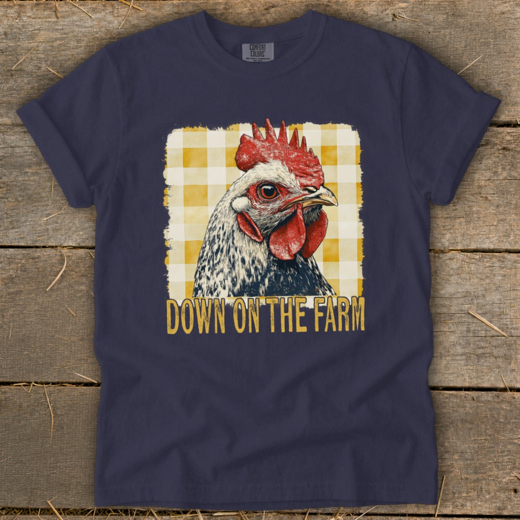 On the Farm Chicken Signature Tee