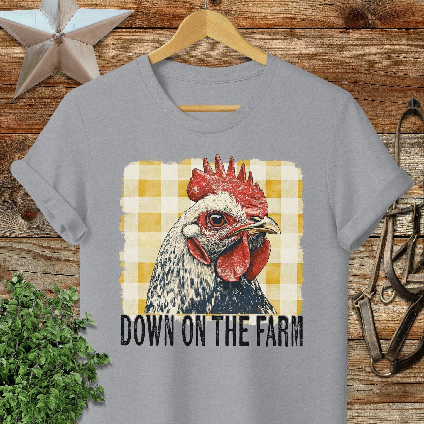 On the Farm Chicken Softstyle Tee