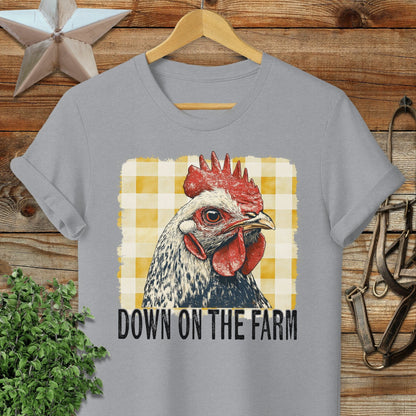 On the Farm Chicken Softstyle Tee