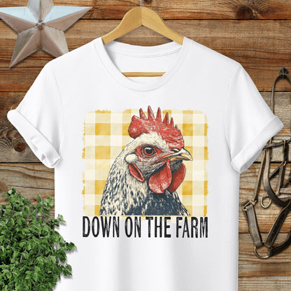 On the Farm Chicken Softstyle Tee