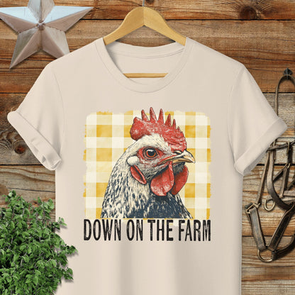 On the Farm Chicken Softstyle Tee