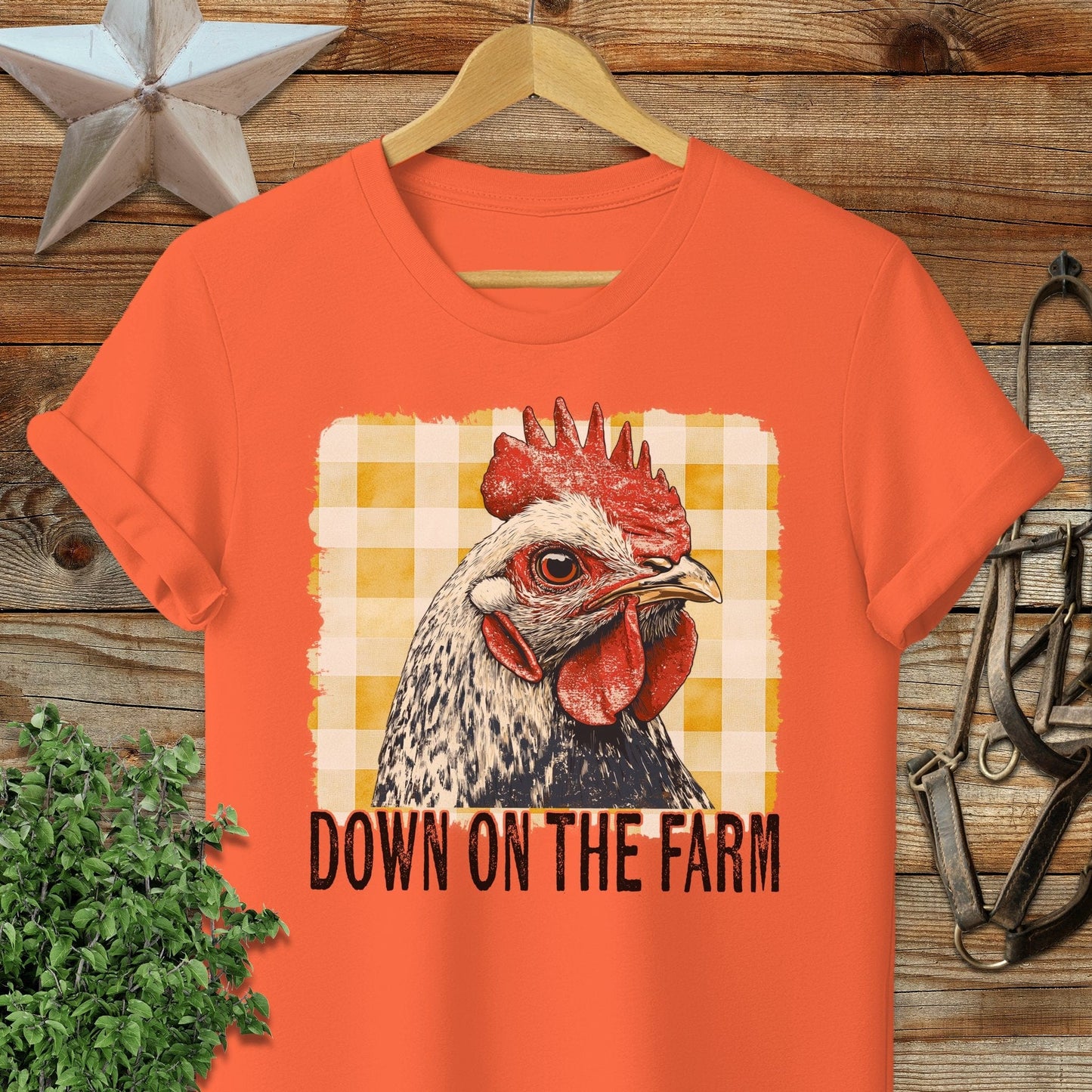 On the Farm Chicken Softstyle Tee