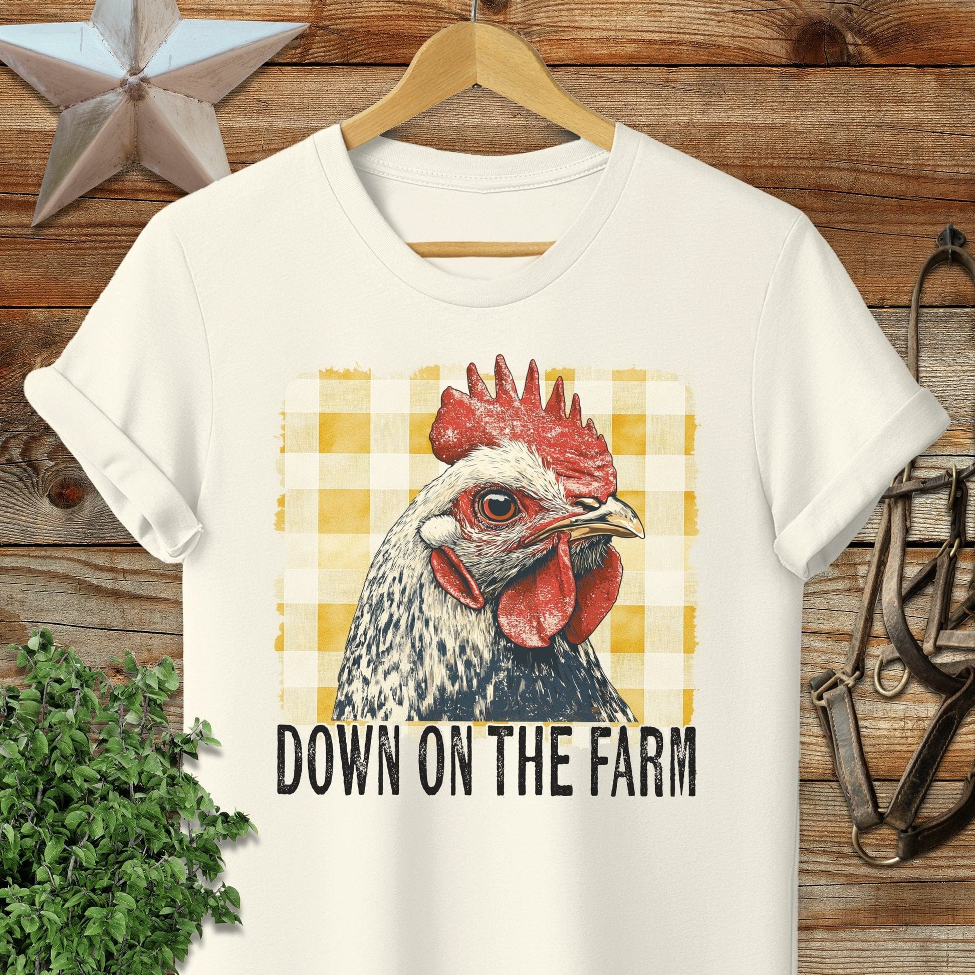 On the Farm Chicken Softstyle Tee
