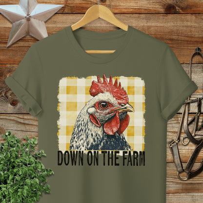 On the Farm Chicken Softstyle Tee