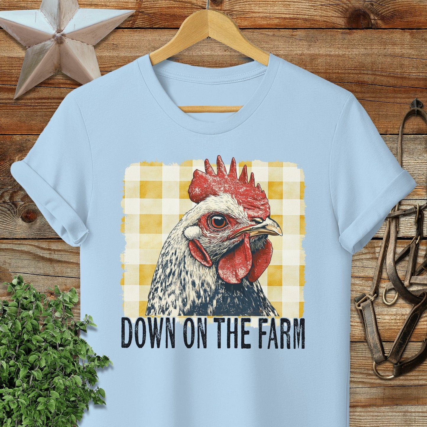 On the Farm Chicken Softstyle Tee