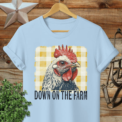 On the Farm Chicken Softstyle Tee