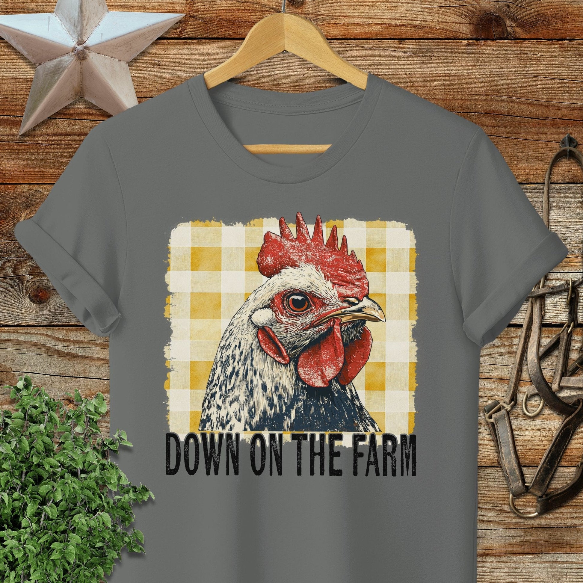 On the Farm Chicken Softstyle Tee