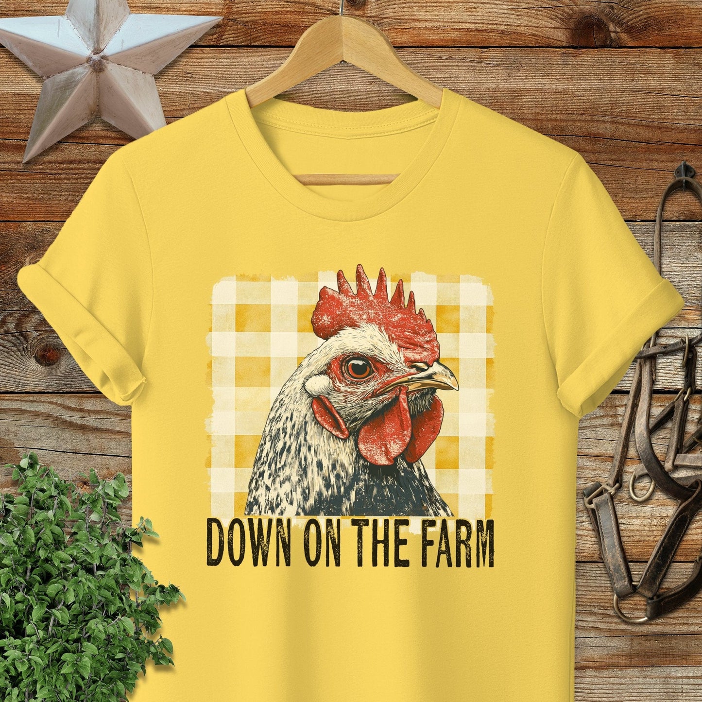 On the Farm Chicken Softstyle Tee