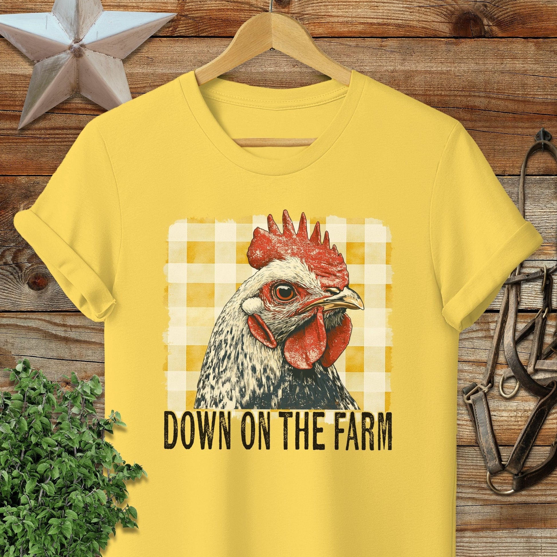 On the Farm Chicken Softstyle Tee