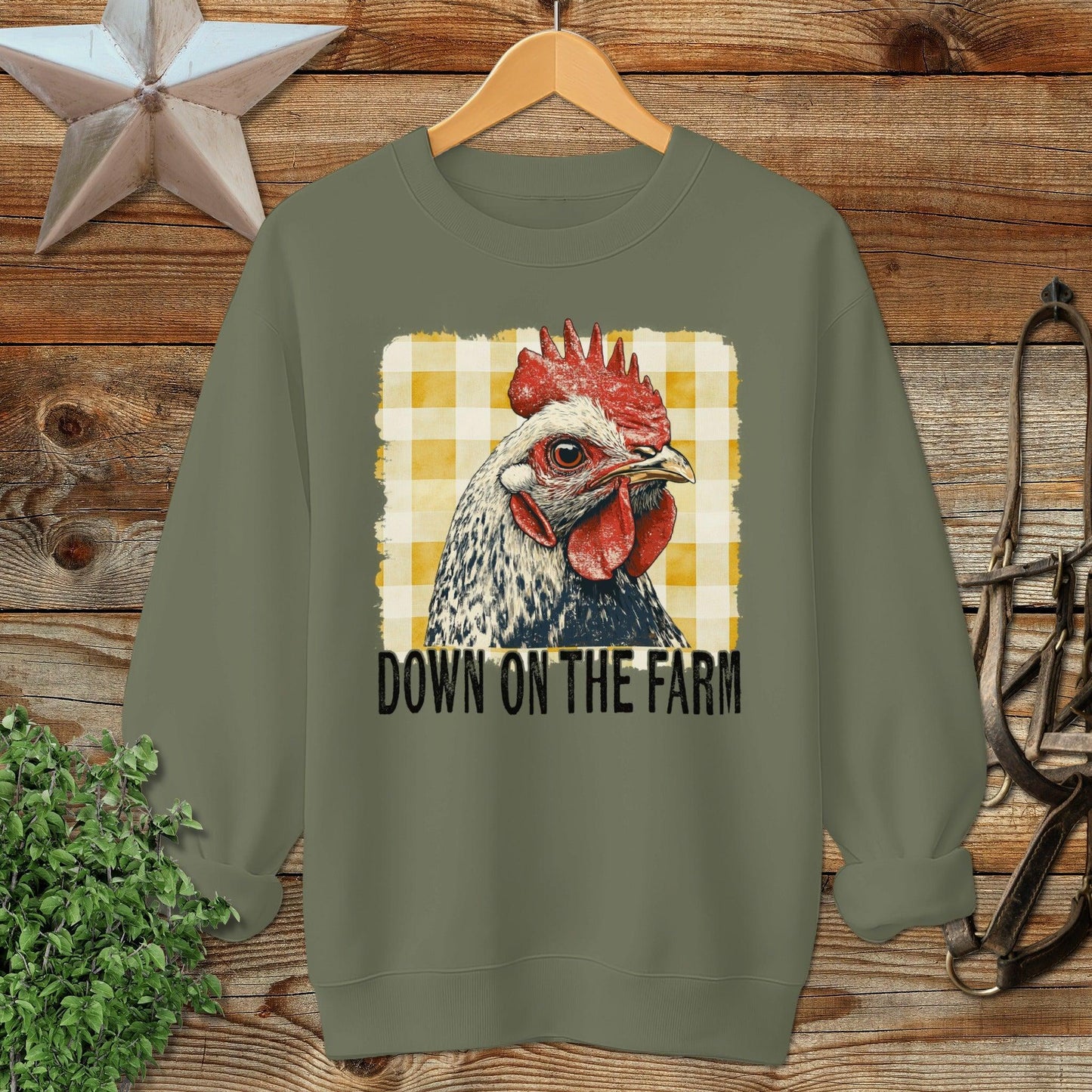 On the Farm Chicken Sweatshirt