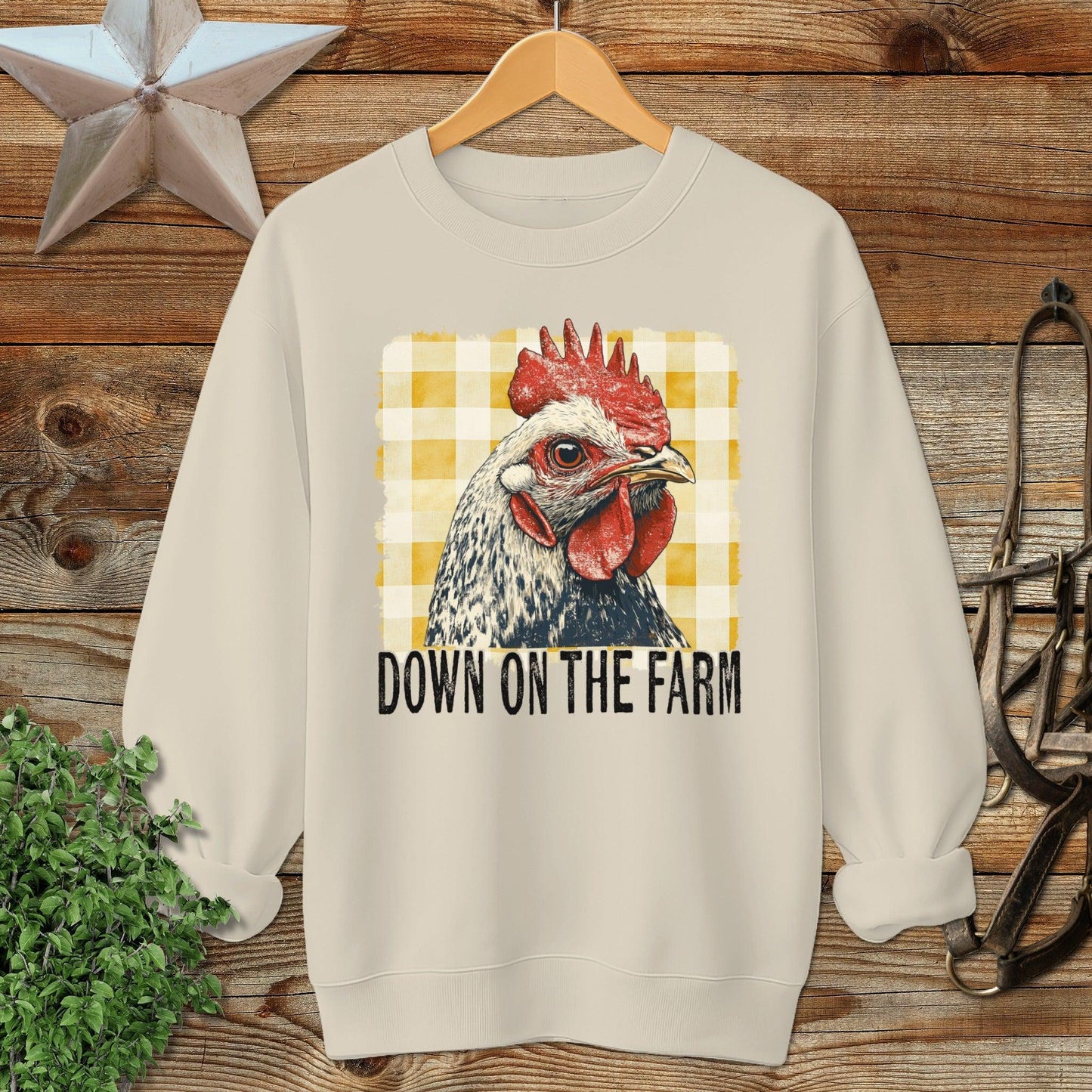 On the Farm Chicken Sweatshirt