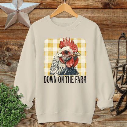 On the Farm Chicken Sweatshirt