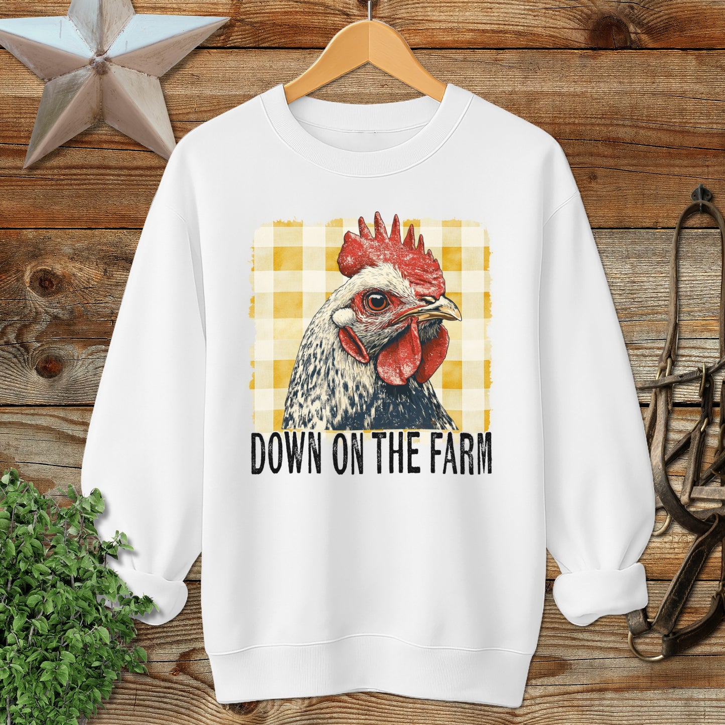 On the Farm Chicken Sweatshirt