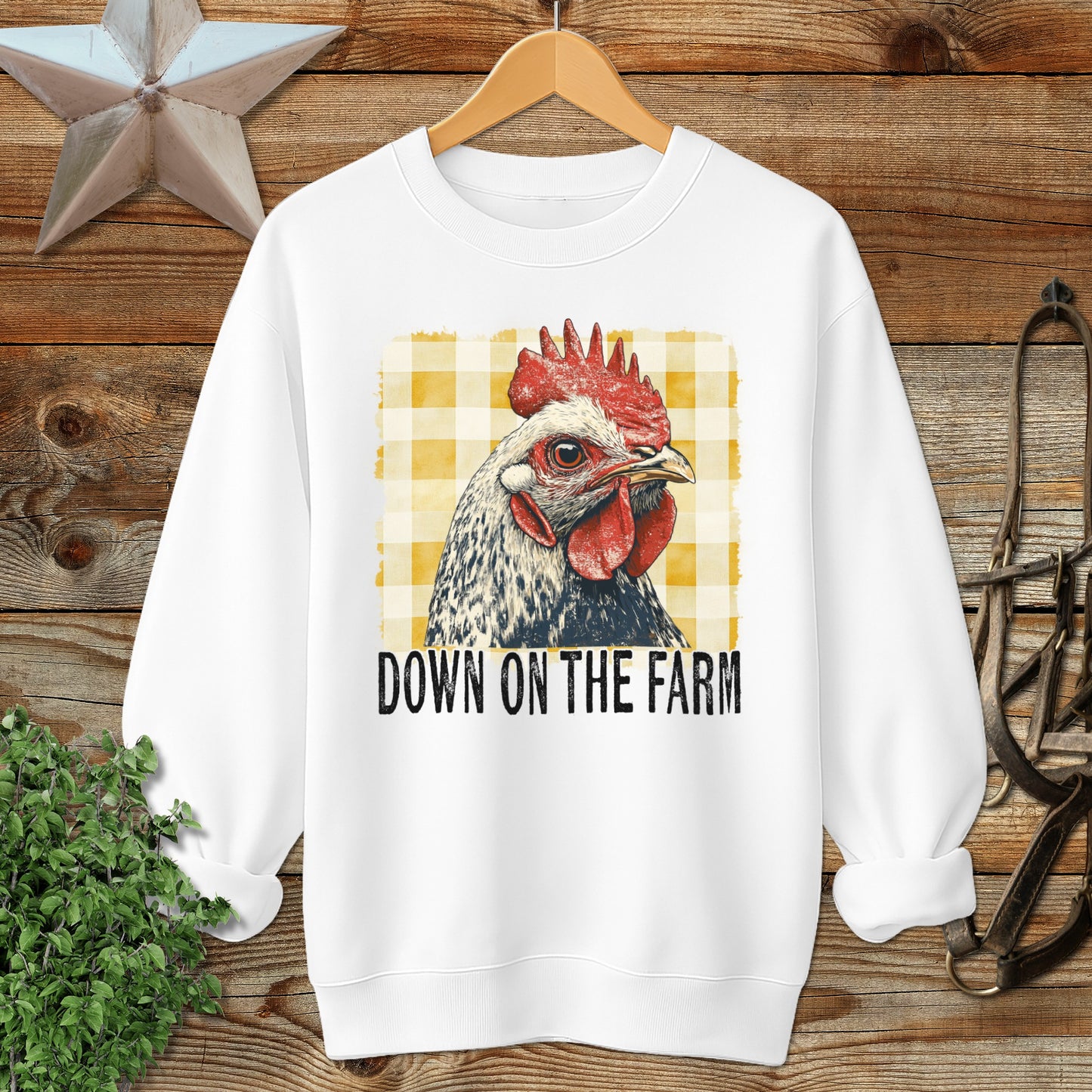 On the Farm Chicken Sweatshirt