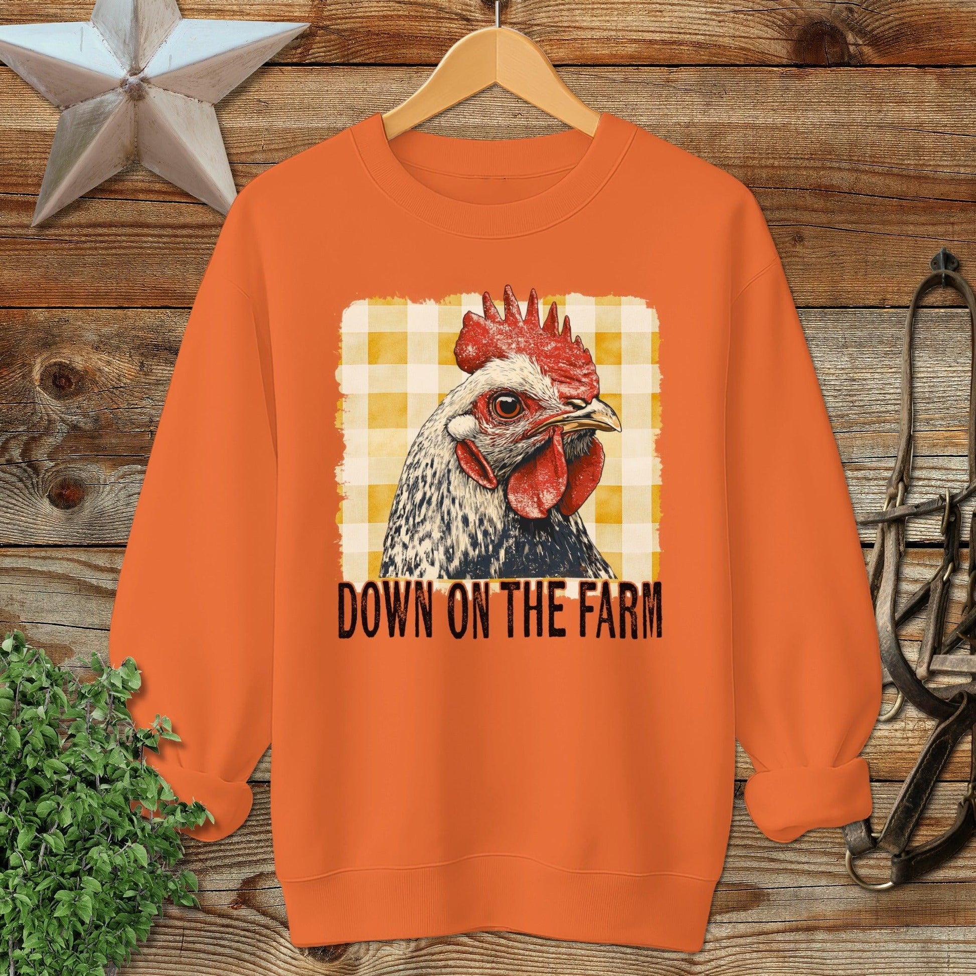 On the Farm Chicken Sweatshirt