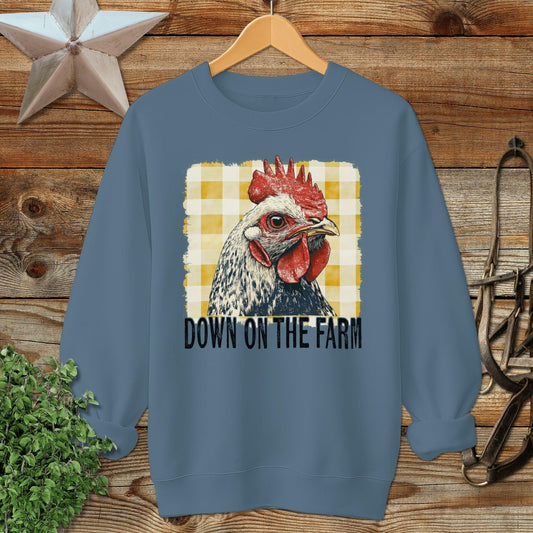 On the Farm Chicken Sweatshirt