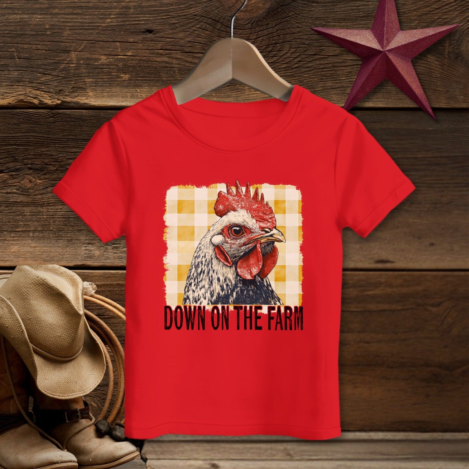 On the Farm Chicken T-Shirt (Toddler)