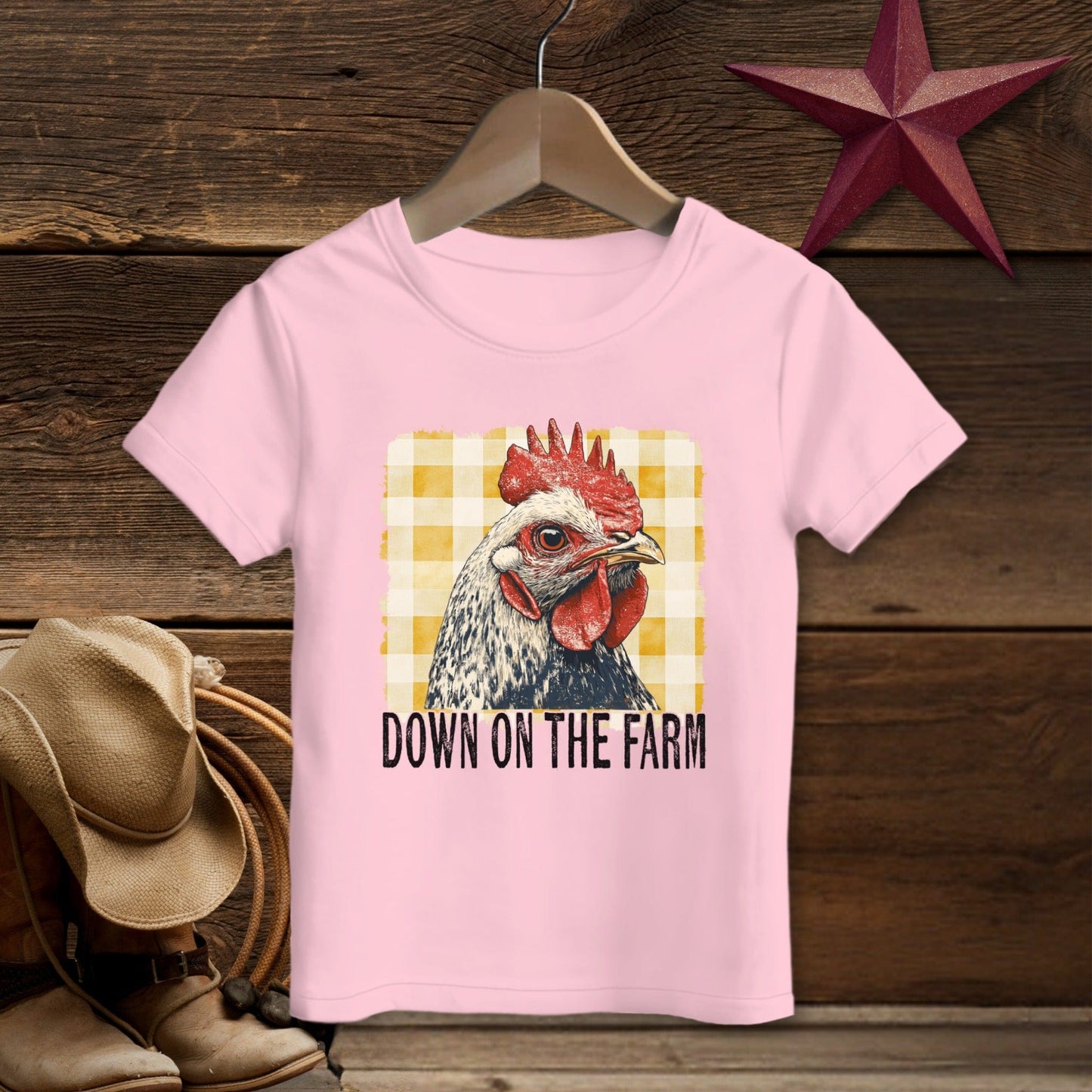 On the Farm Chicken T-Shirt (Toddler)