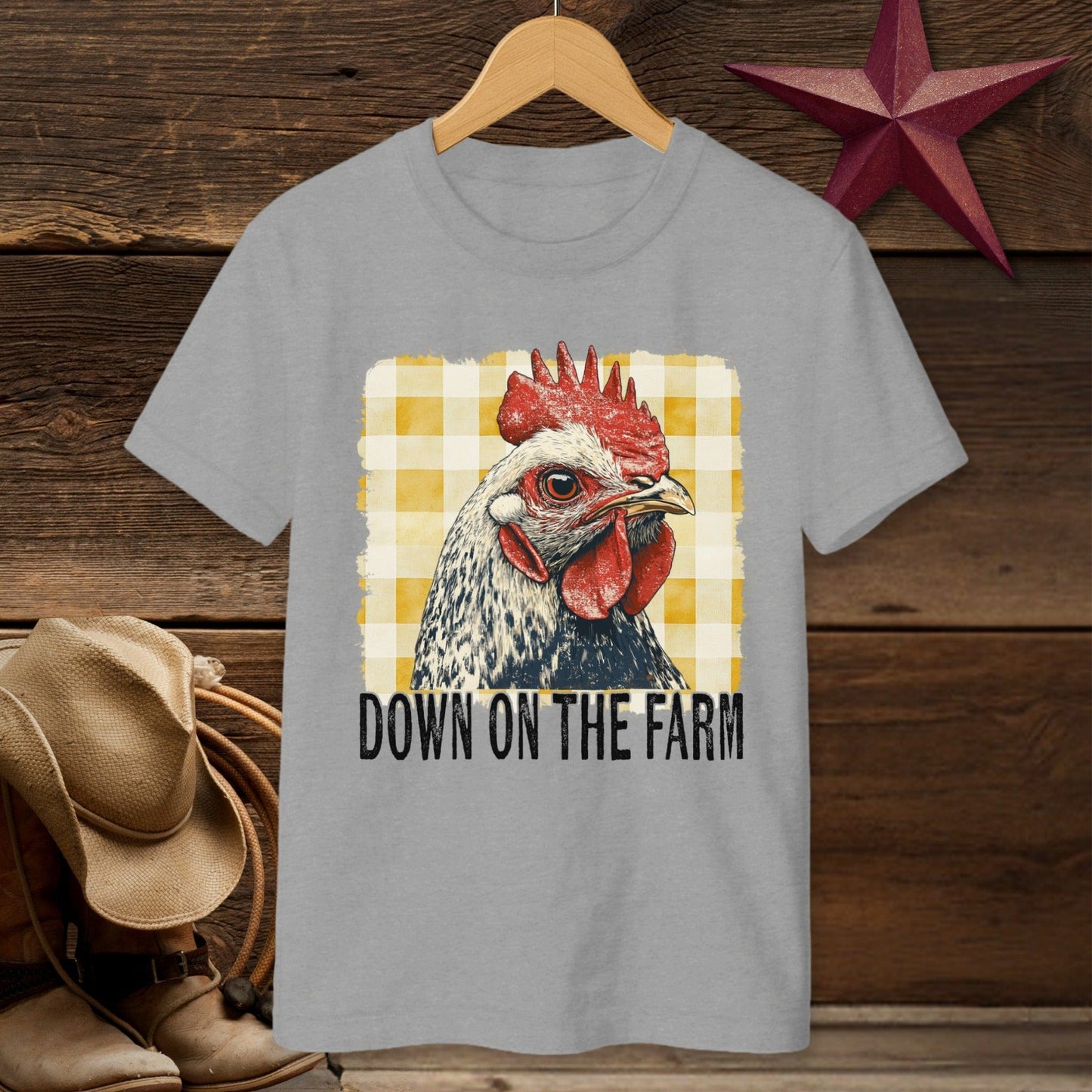 On the Farm Chicken T-Shirt (Youth)