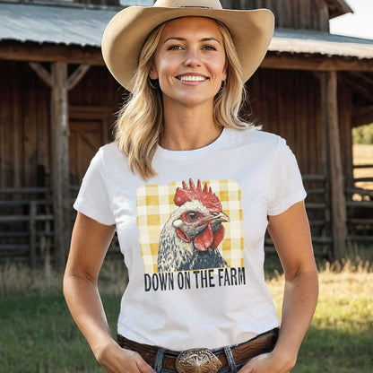 On the Farm Chicken T-shirt