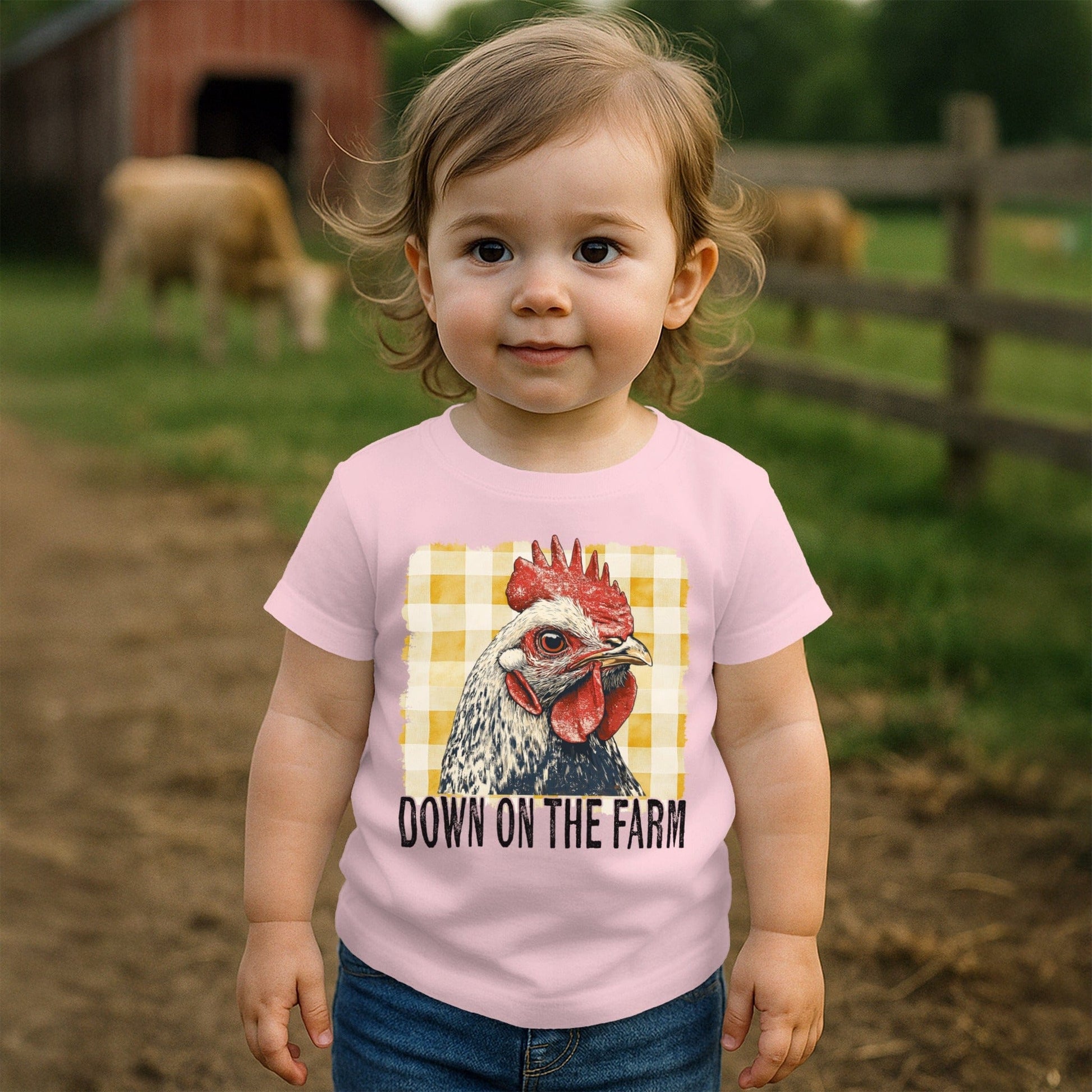 On the Farm Chicken T-shirt (Toddler)