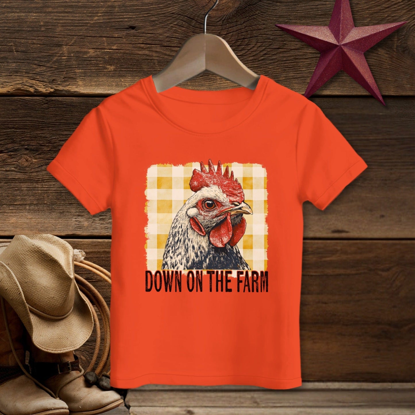 On the Farm Chicken T-shirt (Toddler)