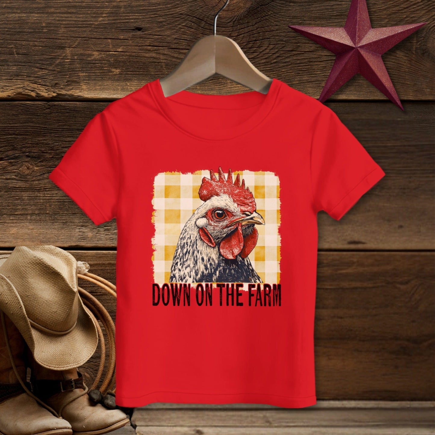 On the Farm Chicken T-shirt (Toddler)