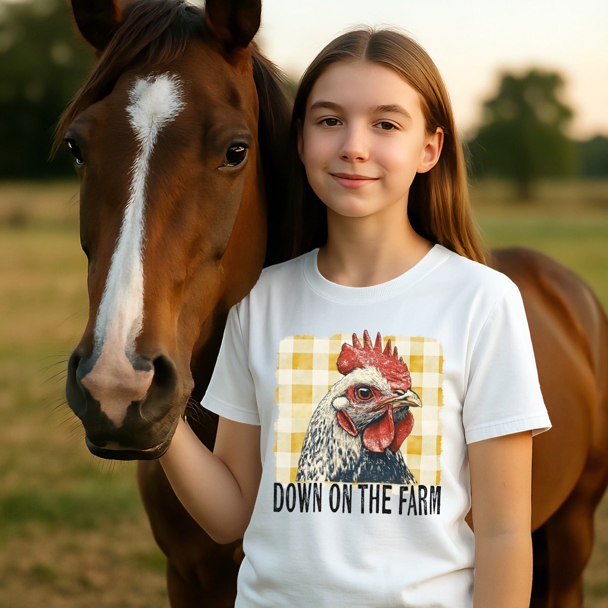 On the Farm Chicken T-shirt (Youth)