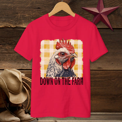 On the Farm Chicken T-shirt (Youth)