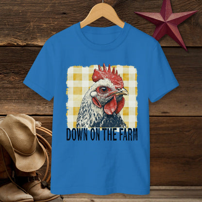 On the Farm Chicken T-shirt (Youth)