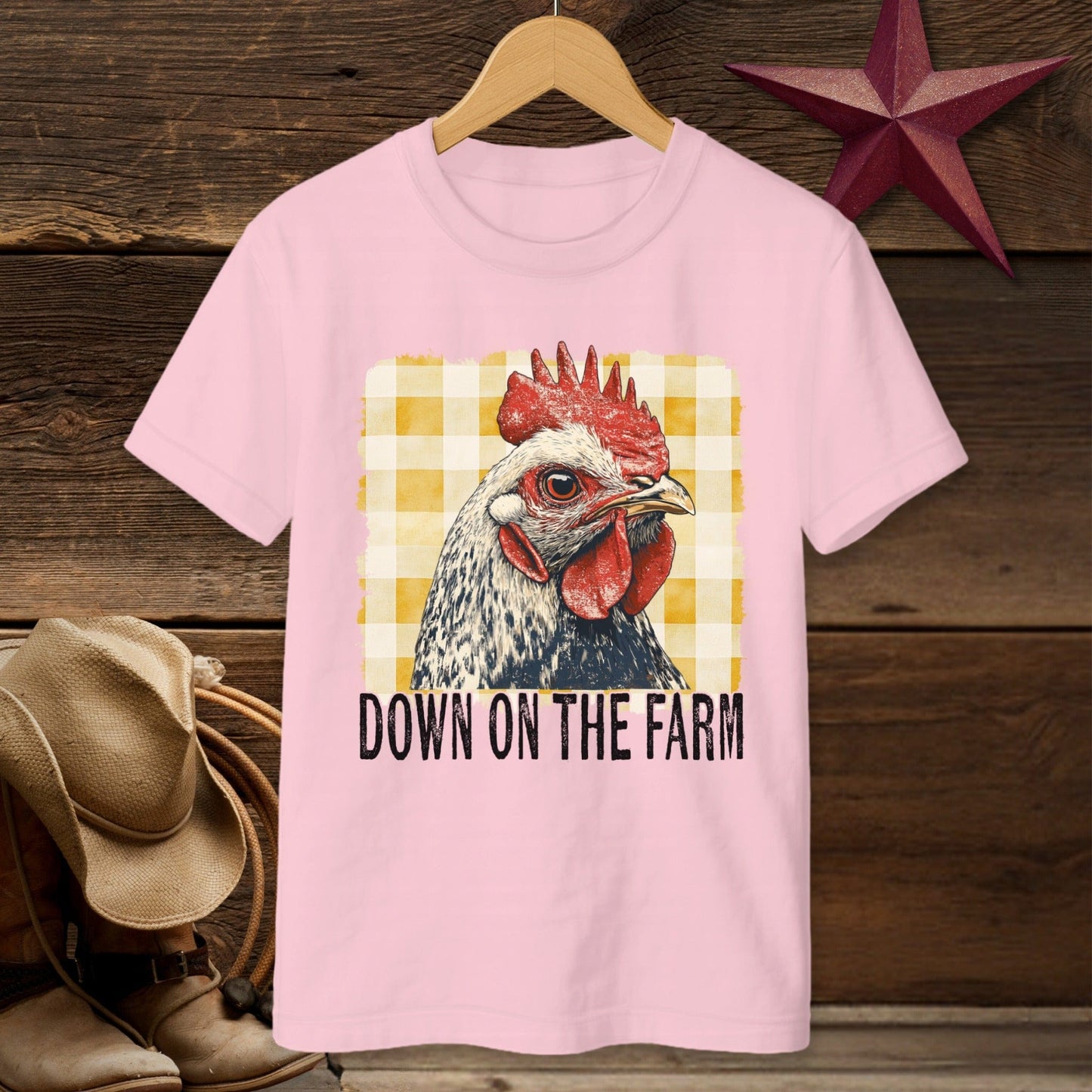 On the Farm Chicken T-shirt (Youth)