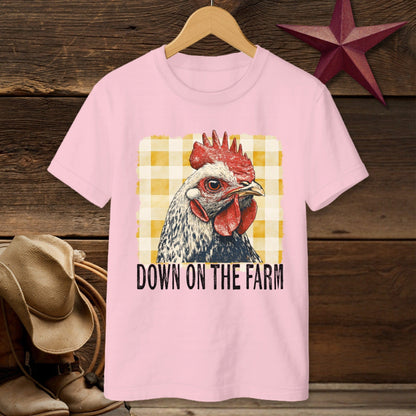 On the Farm Chicken T-shirt (Youth)