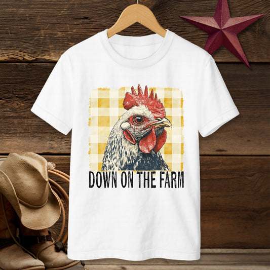 On the Farm Chicken T-shirt (Youth)