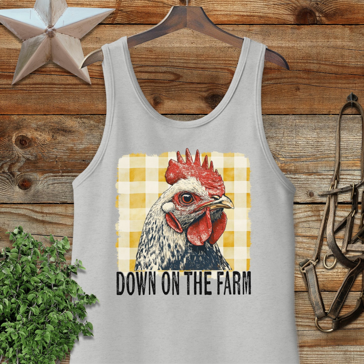 On the Farm Chicken Tank Top