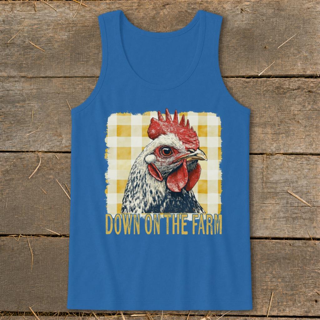 On the Farm Chicken Tank Top
