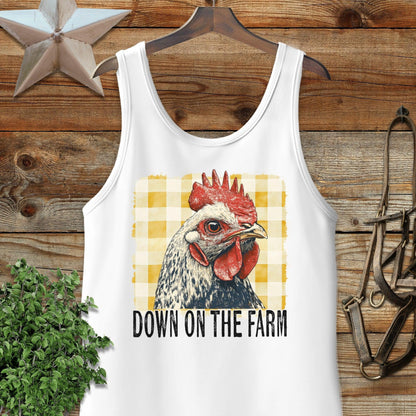 On the Farm Chicken Tank Top