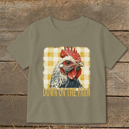 On the Farm Chicken Toddler Tee