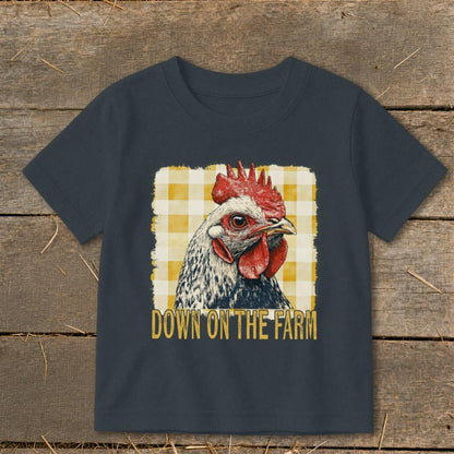On the Farm Chicken Toddler Tee