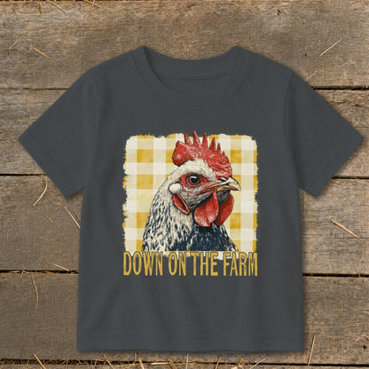 On the Farm Chicken Toddler Tee