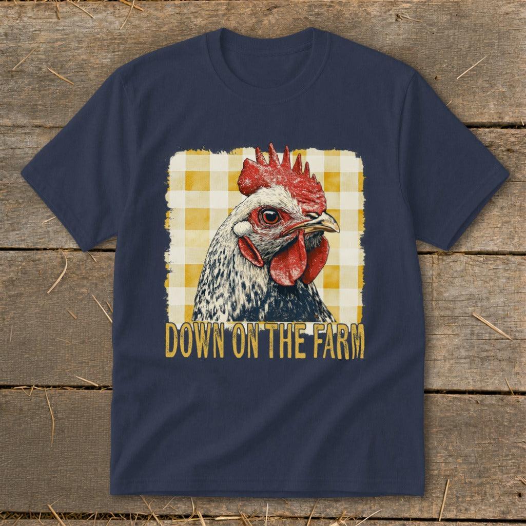 On the Farm Chicken Youth Tee