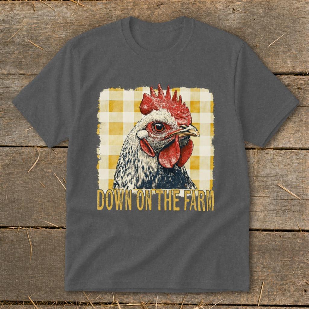 On the Farm Chicken Youth Tee