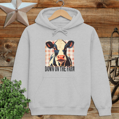 On the Farm Cow Hoodie
